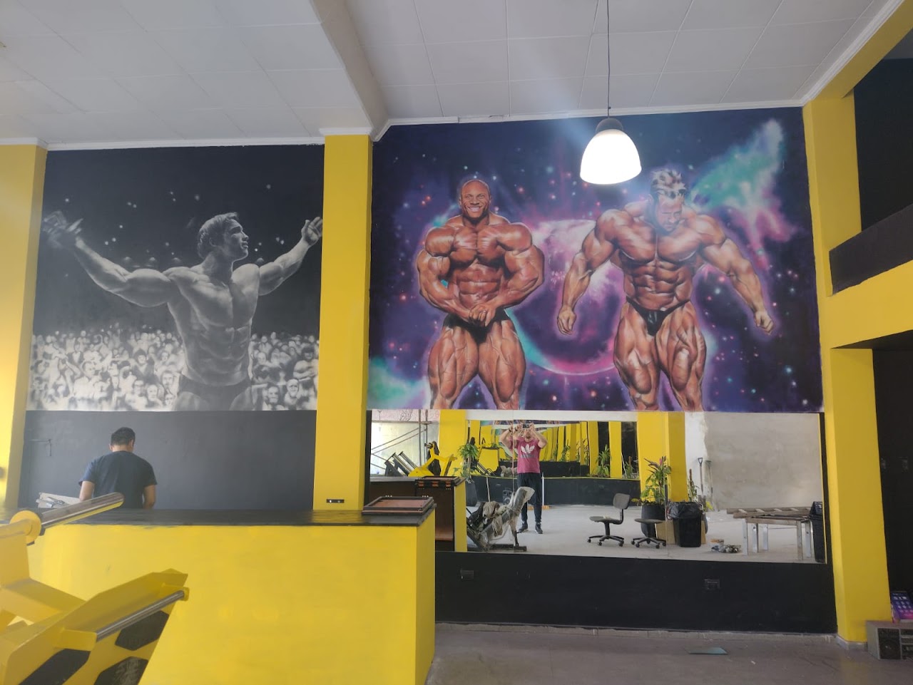 Recepción del gimnasio